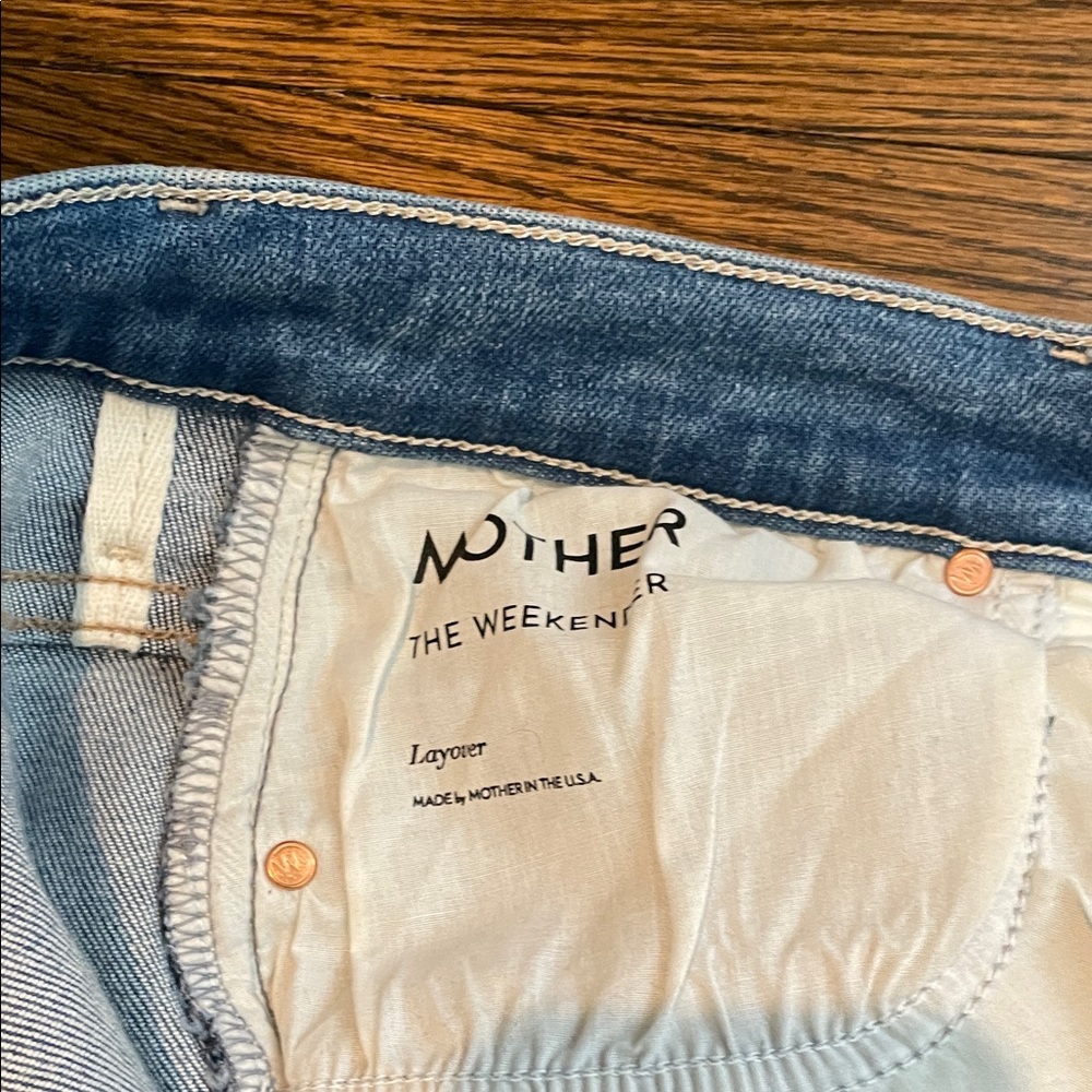 Light Blue Women's High-Rise Jeans - Picture 5 of 6
